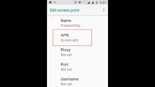 FreedomPop APN Settings LTE Global SIM [upl. by Kathy]