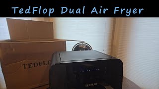 The Best 8IN1 Dual Air Fryer LED Screen TedFlop EPISODE 4416 Amazon Unboxing video [upl. by Ameh]