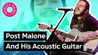 Post Malones quotStayquot And His Acoustic Guitar Skills  Genius News [upl. by Eener]