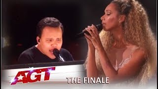 Kodi Lee With Leona Lewis Grand Finale Performance  Americas Got Talent 2019 [upl. by Adnirolc150]