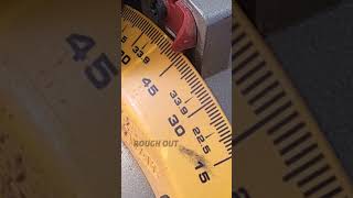 Miter saw angle setting shorts [upl. by Hpejsoj]