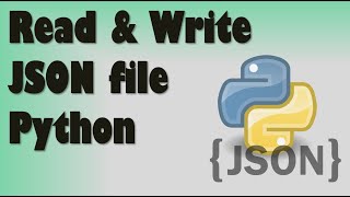 How to Read and Write JSON File in Python json python [upl. by Aicilas572]