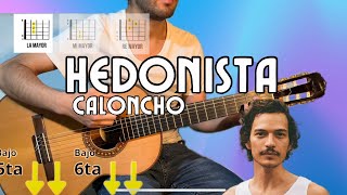 Hedonista Caloncho y Silvana Estrada TUTORIAL GUITARRA [upl. by Balf951]