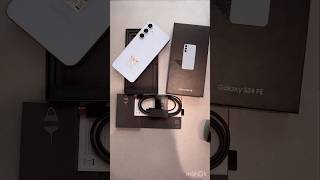 Samsung S24 Fe smsung samsungphones s24fe unboxing review youtubeshorts youtubefeed viral [upl. by Shear461]