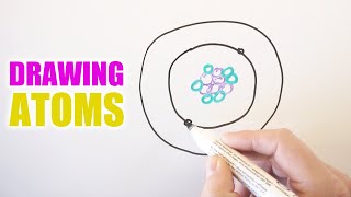 How to Draw Atoms Bohr Model [upl. by Boothe]