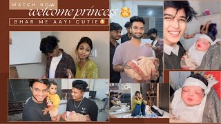 Ghar Aayi Cute Princess 👸 🥰 Cutie  Vlog 54  chotanawab cuteshivani05 [upl. by Yelahc446]