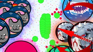 quotVIRUS STACK TRICKSPLITquot TRICKSPLITTING VIRUSES  BEST AGARIO MOMENTS  Agario [upl. by Neilla]