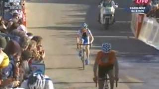 Cyclisme ParisNice  Les Tourangeaux en vue [upl. by Ahsiekan281]