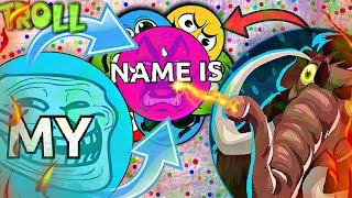 Agario TROLLING quotMY NAME IS v2quot in Agario  Agario FUNNY MOMENTS [upl. by Shank]