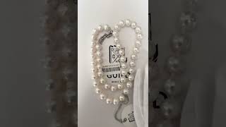 TopGradeMagnificent 9mm Glacial White NucleusFree Freshwater Pearl Necklace GUILD Certified [upl. by Etsirk710]