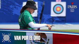 Atletas mexicanas luchan por la medalla en Tiro con Arco  Juegos Olímpicos París 2024 [upl. by Nahgen]