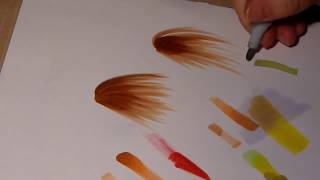 TUTORIEL feutre à Alcool ♦ Astuces avec les Copic Marker ♦ dégradés couleurs mélanges ♦ Sakuems [upl. by Peednas625]