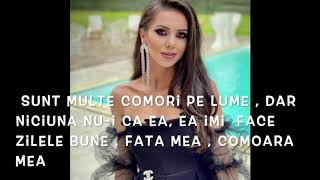 Georgiana Lobont amp Armin Nicoara  Fata Mea KARAOKE [upl. by Eerat]