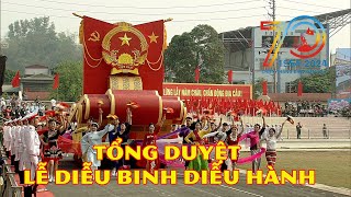 ĐIỆN BIÊN  TỔNG DUYỆT LỄ DIỄU BINH DIỄU HÀNH LỄ KỶ NIỆM 70 NĂM CHIẾN THẮNG ĐIỆN BIÊN PHỦ [upl. by Gittle]