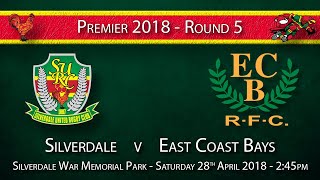 Premier 2018 Round 5 Silverdale 1926 East Coast Bays  280418 [upl. by Palmira]