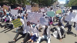 Residents of Isiolo are currently protesting dissatisfaction with leadership [upl. by Ennaeiluj]