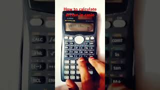 how to calculate arctan or tan inverse in scientific casio [upl. by Akinnej]