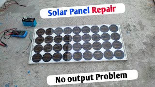 Solar Panel Repairing no output [upl. by Aniral]