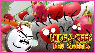 Roblox HIDE amp SEEK WITH RED FRUITS in SECRET STAYCATION [upl. by Avlem]