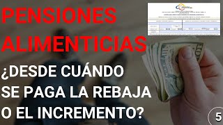 ✅ ¿Desde cuándo se paga el aumento de pensión de alimentos 2024 ✔️ [upl. by Horst]