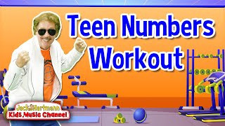 Teen Numbers Workout  Jack Hartmann [upl. by Pompea658]