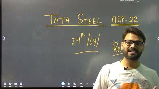 Tata Steel AEP 2022 exam review expected cutoff tata steel AET 2022 expected cutoff [upl. by Aihtekal174]