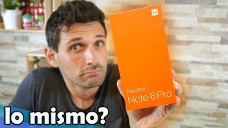 Unboxing Xiaomi Redmi Note 6 PRO en AZUL  ¿Era realmente necesario [upl. by Ardnekat]