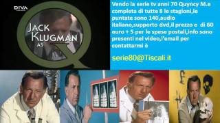 Quincy serie tv completa in DVD  ITA [upl. by Skye]