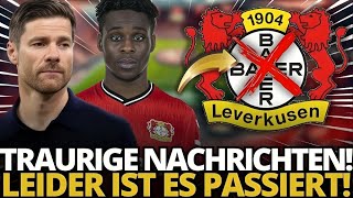 😱ENDE EINES WEITEREN ZYKLUS NO DEAL ES IST GERADE HERAUSGEKOMMEN BAYER LEVERKUSEN NACHRICHTEN [upl. by Zilef113]