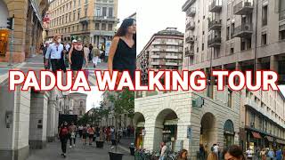 PADOVA WALKING TOUR 4K  ITALY 2021 [upl. by Aelsel]