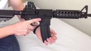 Airsoft Colt M4 CQB Review Test Fire [upl. by Harvey]