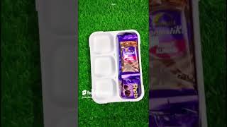 Dairy Milk Shots Gems Chocolate Biscuits amp Snacks Lunch box ideas 😍 😋 [upl. by Aneleve]