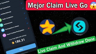 Mejor Claim and Withdraw Live Go major majorclaim bitget [upl. by Aitra962]