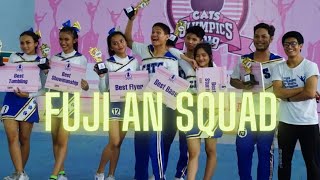 fuji an squad  cats cheerleading  cats olympic 2019 [upl. by Llertak]