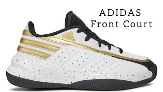 Adidas Front Court  Review  on feet  unboxing [upl. by Reseda]