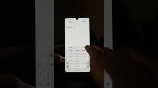 Samsung Galaxy A42 5G incoming message [upl. by Jakob]