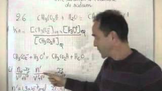 cours TS  chimie  calcul de la constante dacidité de lacide éthanoïque [upl. by Hayalat]