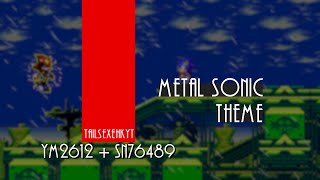 Metal Sonic Theme  Sonic 4 Neptune YM2612  SN76489 Arrangement [upl. by Naujd]