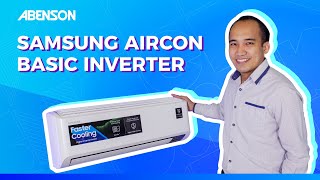 Samsung Basic S  Basic Inverter Aircon [upl. by Aihsekan]