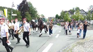 Schützenfest Bad Fredeburg 2023 Festzug 17072023 3 [upl. by Suivatram]