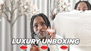 Unboxing Versace Gucci Dior amp More  Vlog with Cindy Ocran [upl. by Sinaj]