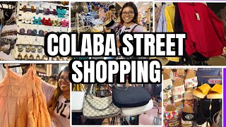 COLABA CAUSEWAY STREET MARKET MUMBAI  Mumbai ka famous Market colaba  colaba market latest video [upl. by Anaud]