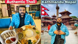 Things to do in KathmanduNepal  Famous Durbar Square Nepali Thali amp Iconic Jhol Momo  must Visit [upl. by Aicel]