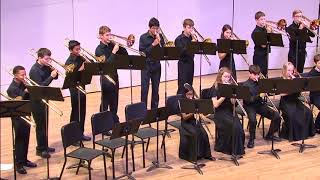 Walsh MS Trombone Choir  EntreeCourante from Terpsichore by Praetorius [upl. by Aredna]