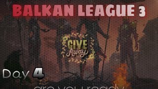 BALKAN LEAGUE 3 DAY 4 Garena Free FireBalkan TournamentGIVEAWAYS [upl. by Jerri]