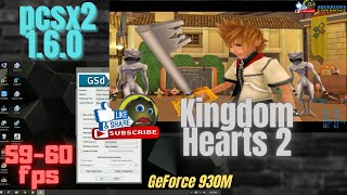 Kingdom Hearts 2 PCSX2 Best Settings  160 on PC 5960FPS [upl. by Attenod751]