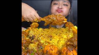 ASMR EATING SPICY MUTTON CURRY🔥 LEMON RICE  shorts mukbangnasmreating mukbangasmr asmr [upl. by Herta345]