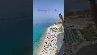 Tropea Calabria gorgeous beach view RidesNWalks tropea calabria italy [upl. by Bumgardner]