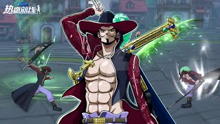 STRONGEST SWORDSMAN  MIHAWK PVP GAMEPLAY  One Piece Fighting Path [upl. by Almund]