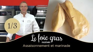 Le fois gras maison  assaisonnement et marinade [upl. by Risa]